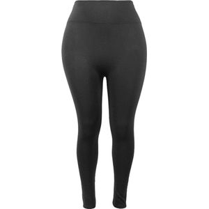 Dames Thermo Legging - High Waist - Antraciet - Maat XL/XXL