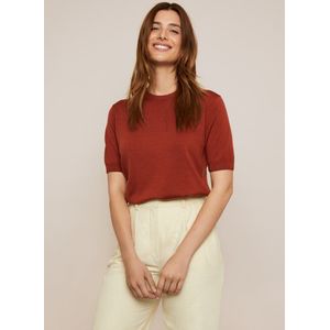 Cipress knitted jumper Cinnamon red / S