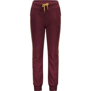 Meisjes sweat broek - Dk plum