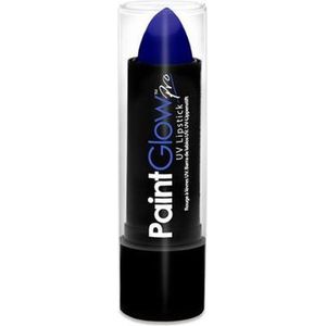 PaintGlow - UV Lippenstift - Blacklight verf - Festival make up - Blauw