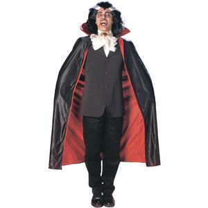 Smiffys Cape Reversible Vampire Zwart/Rood