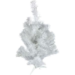 Kerstboom - Wit - Kunststof - h 60 cm