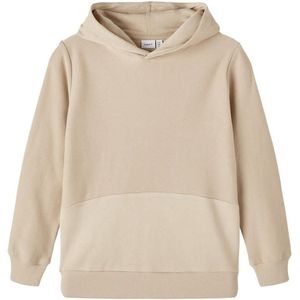 Name it Jongens Hoodie Lusko Humus - 122/128