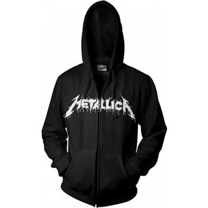 Metallica Vest met capuchon -M- One Zwart