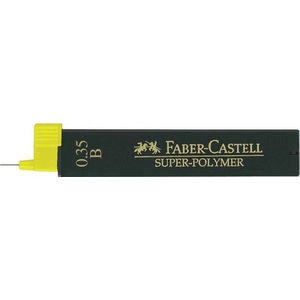 Faber-Castell potloodstiftjes - Super-Polymer - 0,35mm - B - 12 stuks - FC-120301