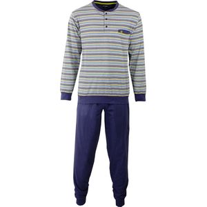 Paul Hopkins - Heren Pyjama - Blauw - Maat S