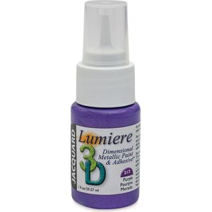 Lumiere 3D Verf Blister Paars 29 ml