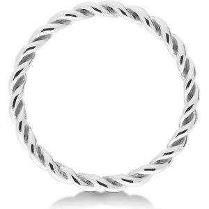 Glow 114.137854 Dames Ring - Minimalistische ring - Sieraad - Zilver - 925 Zilver - 2 mm breed