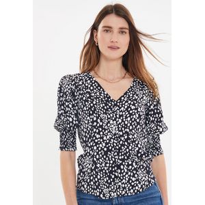 Threadbare Denim Corps Blouse