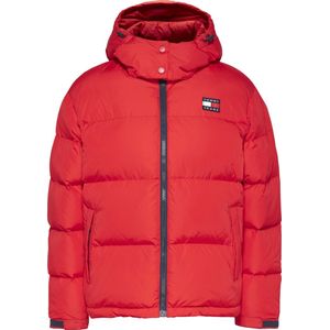 Tommy Jeans - Dames Jas winter Alaska Puffer Jacket - Rood - Maat M