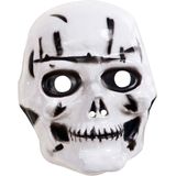 WIDMANN - Doodskop skelet masker voor kinderen - Maskers > Half maskers