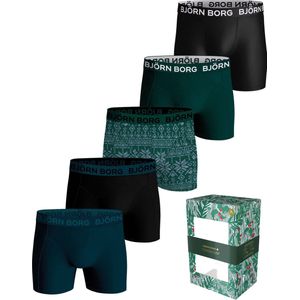 Bjorn Borg - Boxers Cotton Stretch 5 Pack Multicolour - Heren - Maat M - Body-fit
