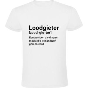 Loodgieter Heren T-shirt - vakman - klussen - reparatie - jarig - verjaardag