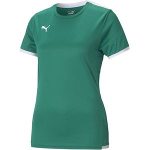 Puma Teamliga Shirt Korte Mouw Dames - Groen | Maat: L