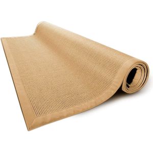 Fine Asianliving Oosters Vloerkleed Handgemaakt Naturel Bamboe Anti-slip L180xB120cm