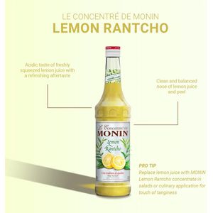 Siebrand Limonadesiroop citroen 50% sap 700 ml per fles, doos 6 flessen