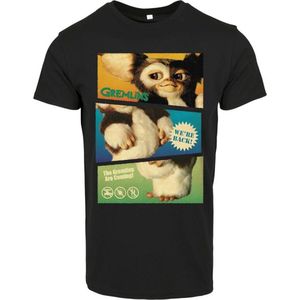 Merchcode Gremlins - Split Poster Heren T-shirt - L - Zwart
