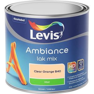 Levis Ambiance Lak Mat Mix - Clear Orange B40 - 0,5 L