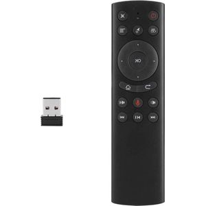 24 G Draadloos Toetsenbord Afstandsbediening - Gyroscoop Luchtmuis - IR-leren Gaming - Spraakgestuurd Zoeken - Pc Projectoren - Tv-boxen - Thuisbioscoop .
