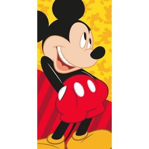 Badlaken Mickey Mouse pockets 70x140 cm