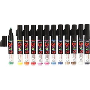 Creotime Acrylverf Stiften 11 Cm 12 Stuks