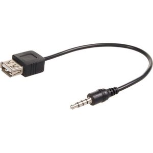 Kabel JACK 3,5mm OTG Adapter USB Maclean MCTV-693