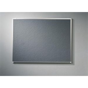 Prikbord legamaster textiel premium 90x120cm grijs | 1 stuk