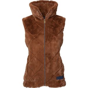 PK International - Newport - Fluffy Bodywarmer - Cashew 76 - XXXL