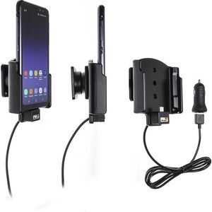 Brodit houder geschikt voor Samsung Galaxy S8 Actieve houder met 12V USB plug