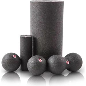 Medium-firm EPP Foam Roller 5-delige Yoga Foam Roller Set - Spiermassage en Spanningsontlasting - Groen