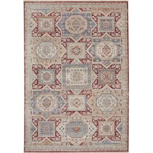 Vloerkleed Nourison Homestead Blue Brick HMS02 - maat 160 x 234 cm