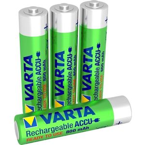 Varta oplaadbare batterijen/accu's Longlife Accu AAA 800 mAh