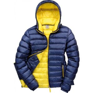 Result Women´s Snow Bird Hooded Jacket RT194F - NAVY/YELLOW - M