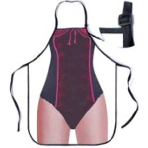 Barbecue schort - sexy lingerie - grappig - keukenschort - one size