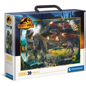 JURASSIC WORLD - Dinosaurs - Brief Case Puzzel 1000 stukjes