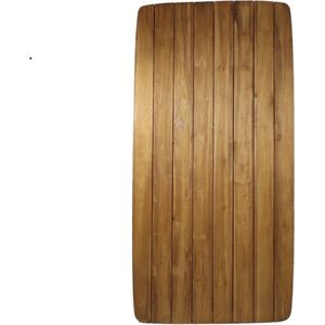 Tuintafel blad Danish - 180x100x3 - Naturel - Oud teakhout