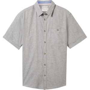 TOM TAILOR cotton linen shirt Heren Overhemd - Maat M