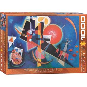 Eurographics puzzel In Blue - Wassily Kandinsky - 1000 stukjes