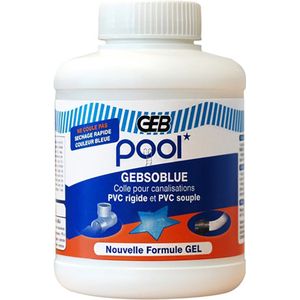 Lijm voor zwembadaansluitingen Gebsoblue 500 ml