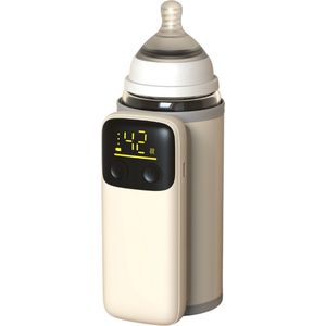 BimbelBoo – Flessenwarmer voor Onderweg – Incl USB Oplaadsnoer – Geschikt voor bijna elke Fles – Draagbare Flessenwarmer – Bottle Warmer