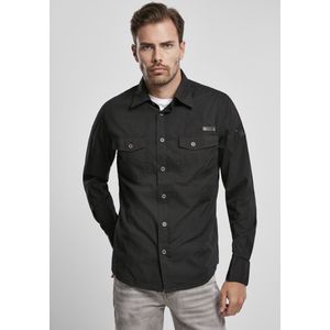 Brandit - Slim Worker Overhemd - 5XL - Zwart