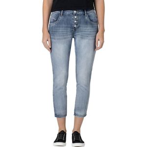 TIMEZONE Dames Jeans Regular JillyTZ Cropped regular/straight Blauw