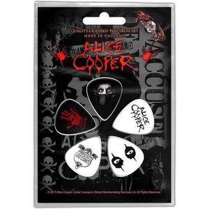 Alice Cooper - Eyes Plectrum - Set van 5 - Multicolours