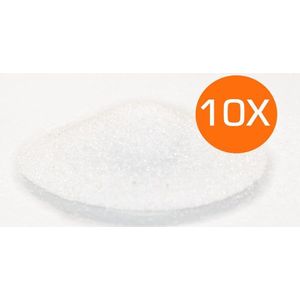 Datona® Straalgrit - glasparel - 10 zakken