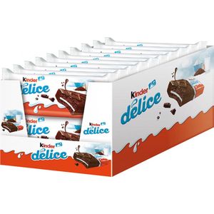 Kinder Delice - cake met chocolade en romige vulling - 39g x 20