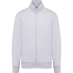 Sweatshirt Heren 4XL Kariban Rolkraag Lange mouw Oxford Grey 80% Katoen, 20% Polyester