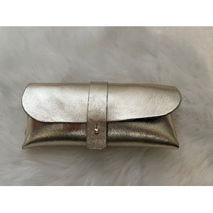 Sunglasses case Gold - Brillendoosje - Brillen - Zonnebrillen - Goud - Brillenkoker