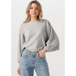 Minus Kolini Sweat Truien & vesten Dames - Sweater - Hoodie - Vest- Grijs - Maat XS