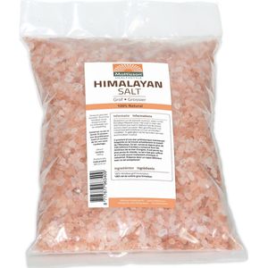 Mattisson - Himalaya Zout Grof - 100% Natuurlijk - Kruiden & Specerijen- Navulzak 1 KG