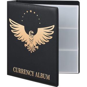 Lexium Biljetten verzamelmap - Geld verzamelmap - Biljetten album - Geld verzamelen - Biljetten houder